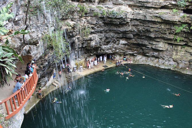 Private Tour Chichén Itzá from Playa del Carmen - Cenote Xkeken: snorkeling time and a cooler finish