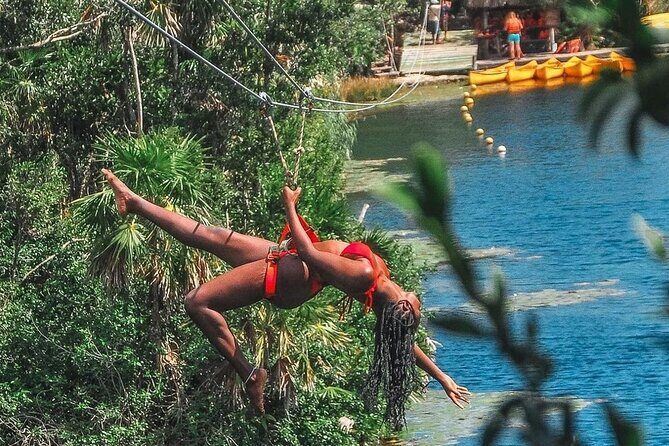 Private Tour Tankah 3 Zip Lines 3 Cenotes Canoe Snorkel Community - Three Cenotes: What Cenote Hopping Really Means