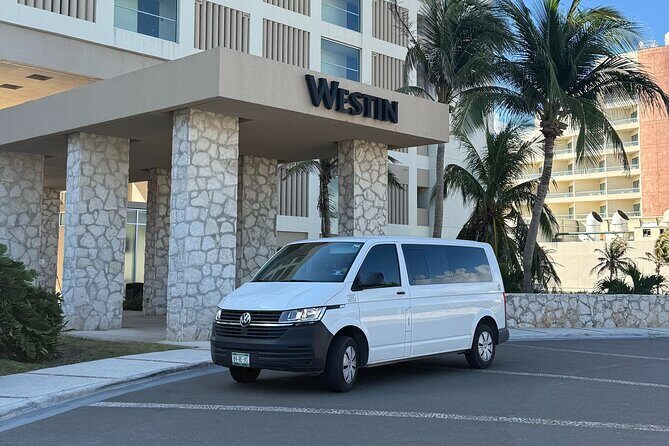 Private Transfer Cancun Airport to Nickelodeon Riviera. - Where you meet: Aqua Nick Riviera Maya and airport terminal reality