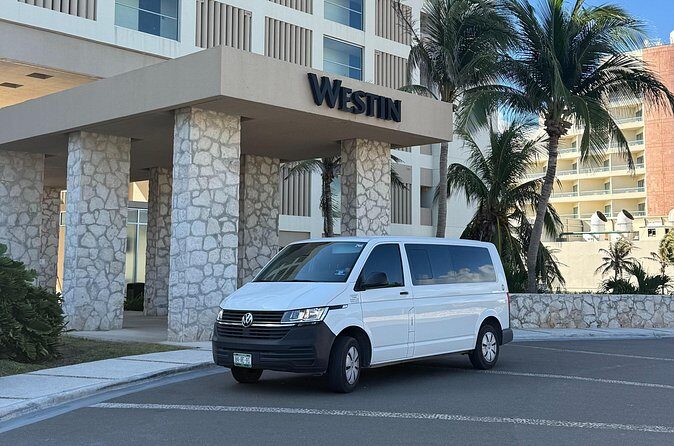 Private Transfer Cancun Airport to Nickelodeon Riviera. - Price for up to 8: value that gets better with your group size