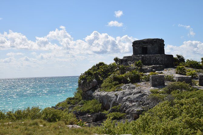 Private Tulum & Coba Discovery with Cenote Adventure - Coba early morning: bikes, pyramid climb, and jungle panoramas