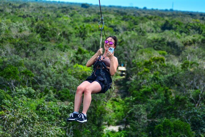 Riviera Maya Half Day Casa Jaguar Cenote, Zipline and ATV - Quick hits before you go