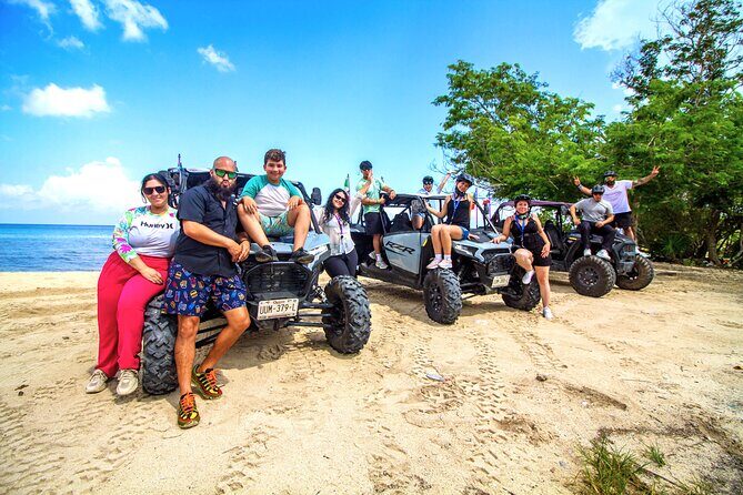 RZR Jungle Off Road to Jade Cavern & Chula’s Beach Club - Beach-Club Fun Comes Second (And It Can Be Crowded)