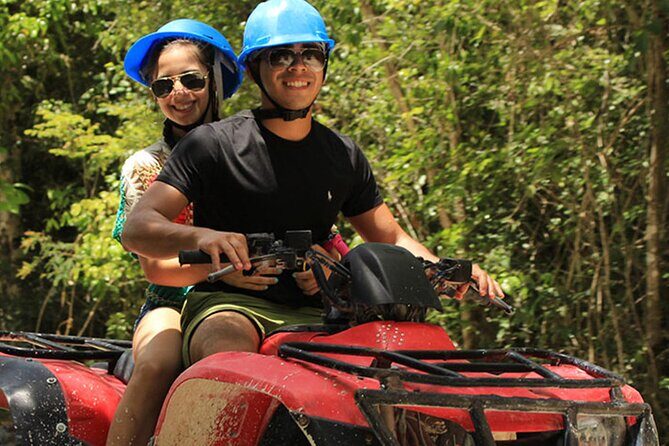 Shared ATV, Zipline, and Cenote Adventure from Playa del Carmen - Zip-Lining Through the Trees: Safety, Weight Limits, and Phone Rules