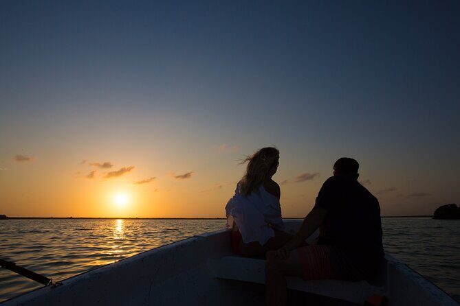 Sian Ka’an Sunset Private boat. - Sunset from the first-row seat: why the silence matters