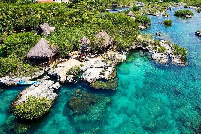 Snorkeling adventure in Yal-Kú lagoon, + Underground Cenote - Getting there from Akumal/Playa del Carmen: pickup at 9:00 a.m.
