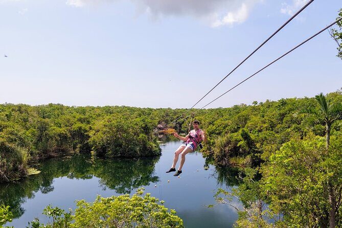 Tankah Mayan Village Zipline Nature Park - The Mayan lunch and sharing time with Mayan people
