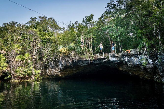 Tankah Park Five Cenotes Adventure Tour from Tulum - Stop 1: Agua Clara as your warm start