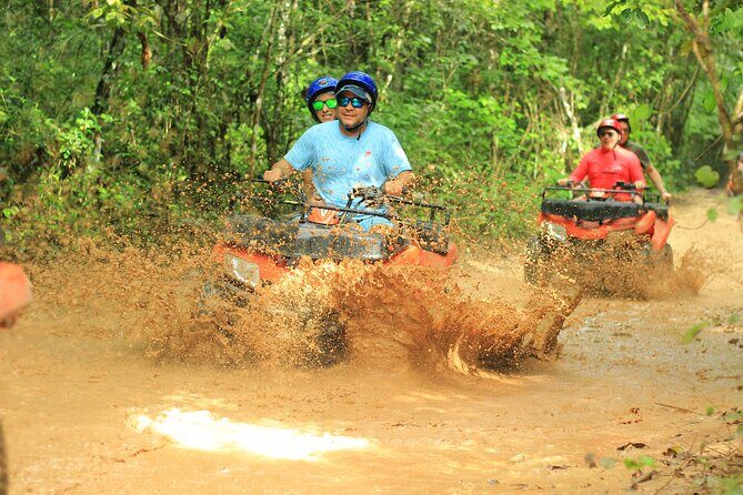 Thrills in Tulum's Jungle: Rappel, Ziplines, ATVs, Cenote & more - Transportation in Playa del Carmen, Riviera Maya, and Tulum