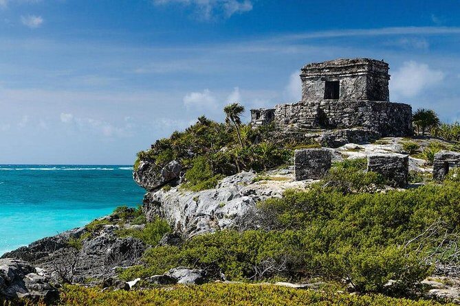 Tour to Tulum, Coba, Cenote & Playa del Carmen in a full day for the best price - Group size and comfort: big bus energy with a hard schedule