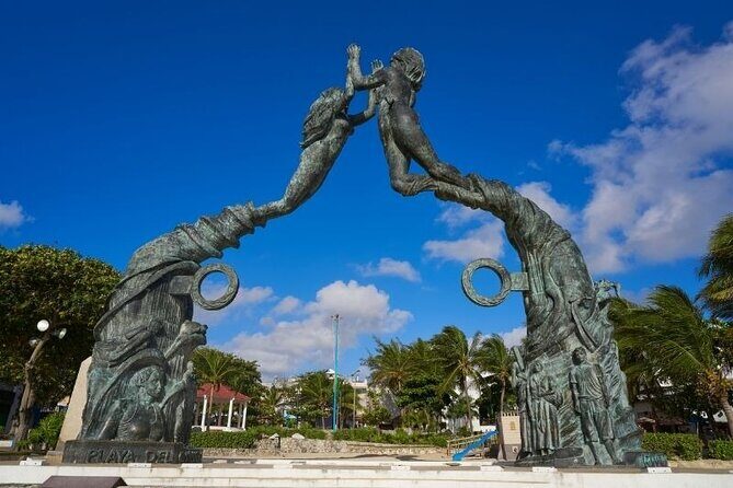 Tour Tulum Coba Cenote and Playa del Carmen (4 in 1) - Stop 1: Entering Tulum Archaeological Site With a Certified Guide
