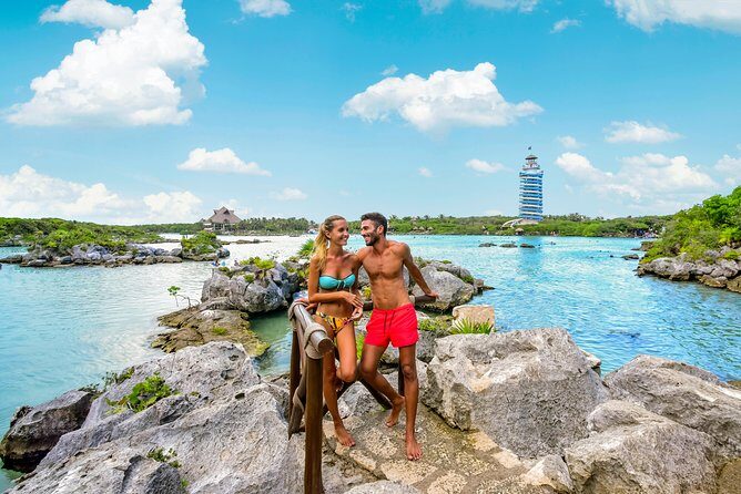 Tour Xel-Ha & Coba Ruins - One Day from Riviera Maya & Cancún - All-Day Open Bar and the Buffet Lunch You’ll Actually Appreciate