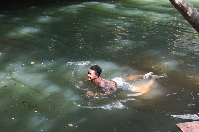 Tours On The Island Cozumel - Jade Cenote in Cedral: Jeep Ride, Swim Time, and the 3-Meter Option