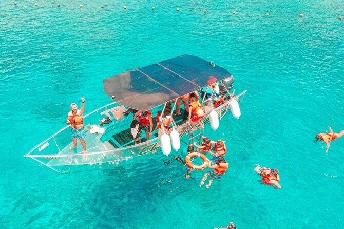 Transparent Boating and Snorkeling Tour in Cozumel All Inclusive - What the Tour Feels Like On Arrival