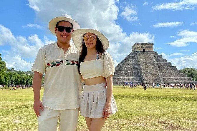 Trip to Chichen Itza with expert guides, Cenote swim & Valladolid - Cenote Saamal: turquoise water and a buffet lunch in the same stop