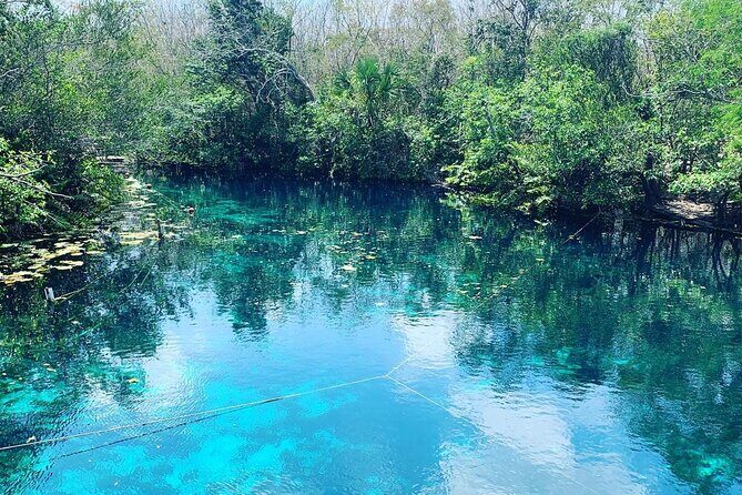 Tulum Area Experiences Guided ATV Tour to 3 Cenote's, Snorkel/Swim & Local Lunch - Cenote Cristal: Snorkel and Swim with a Mayan Lunch Break