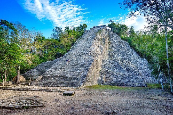 Tulum Coba cenote swim Playa del Carmen - Stop 2: Coba ruins with a shorter, focused visit