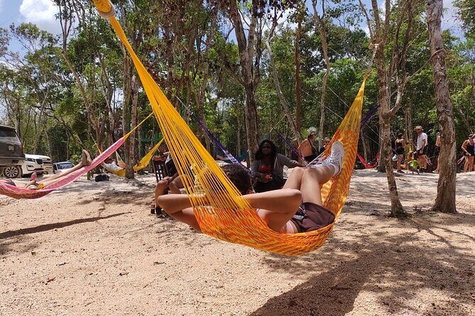 Tulum Extreme Mayan Adventure with ATV, Zipline and Cenote - Rappel Down Into the Jungle: The Explorer Moment