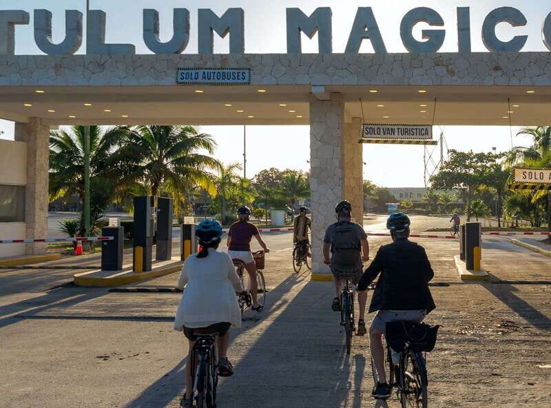 Tulum: Guided Bike Tour of Tulum Ruins, Tacos & Cenote - At the Tulum ruins: Mayan calendars, ceremonies, and Spanish arrivals