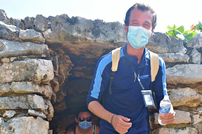 Tulum Guided Tour and Cenote Swim from Playa del Carmen - Cenote Yax Kin Camping: swim time with real facilities