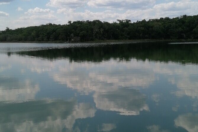 Tulum Monkey Sanctuary Tour Punta Laguna - Stop 2 at Cenote Calavera: rappelling down and climbing back up
