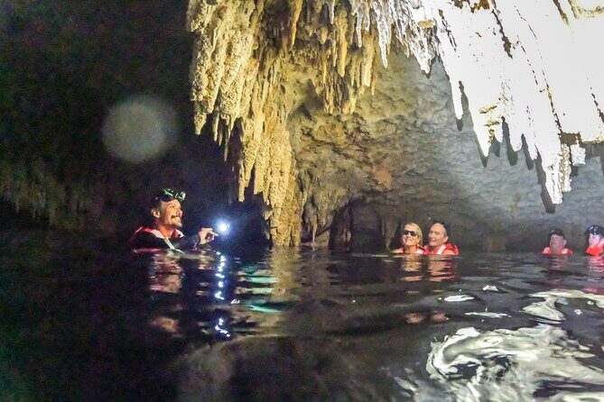 Tulum Ruins and Cenote Swim: History and Nature Combo Tour - Cenote Nohoch: what a guided illuminated swim really feels like