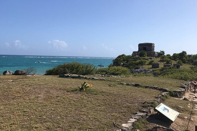 Tulum Ruins & Cobá Ruins Adventure (Private, Full Day) - Tulum Archaeological Site: Beach Ruins, Palm Shade, and Iguanas