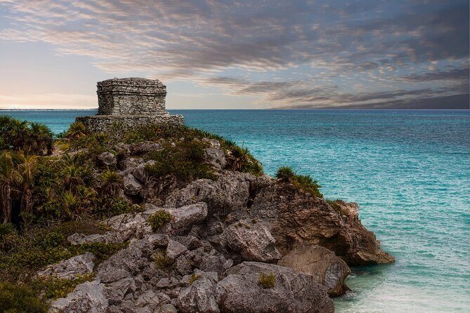 Tulum Ruins Tour + Visit to Coba, Cenote Swim and PDC - Tulum ruins: the cliffside Mayan city with Caribbean views