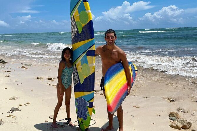 Ultimate Surf Lesson in Tulum 1hr - Instructors, Small Groups, and the Level-Right Board