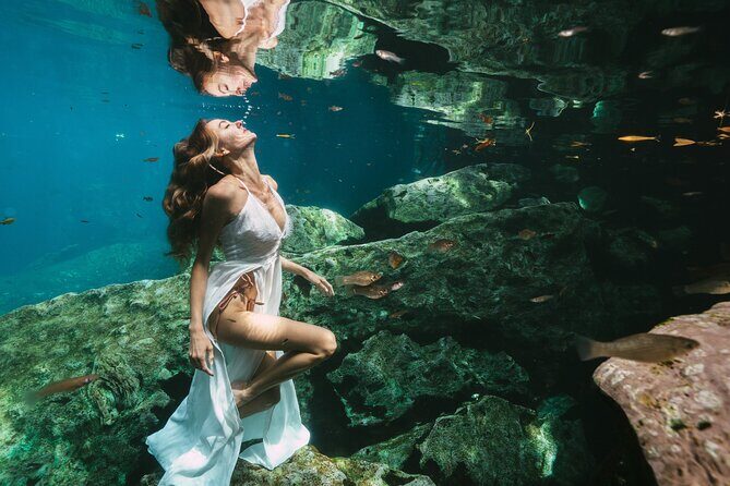 Underwater Photo Shoot Experience in Cenote - Breathwork and breath holding: why the coaching feels like the real secret