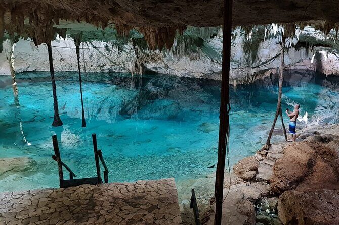 VIP Cenotes & ATVs Private Tour - Cenote Taak Bi Ha: the underground river atmosphere you can actually feel