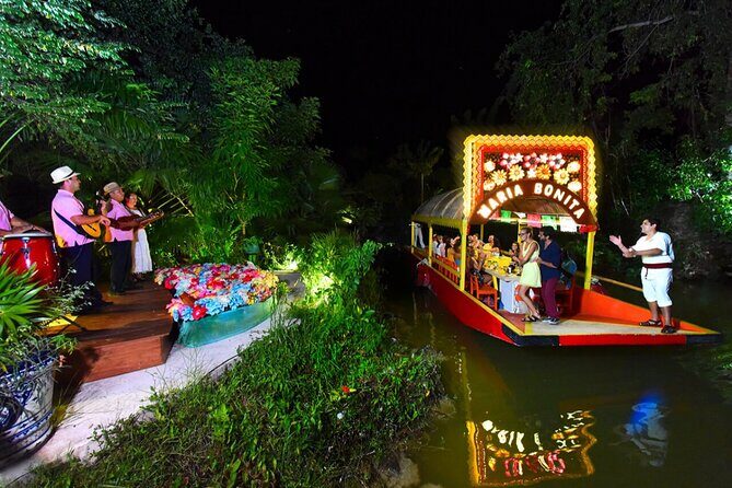 Xoximilco Night Cruise With Round Transportation from Tulum City - Bathroom reality check: plan for no onboard restrooms