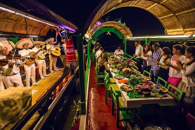 Xoximilco Night Cruise With Round Transportation from Tulum City - Inside Xoximilco Cancun by Xcaret: the gondola ride and the party rhythm
