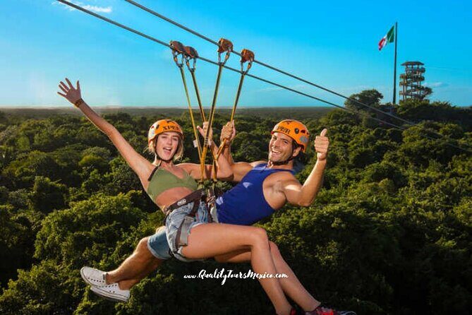 Xplor zip line park with transportation - Underground river raft circuits: cool water and “how is this real?” scenery
