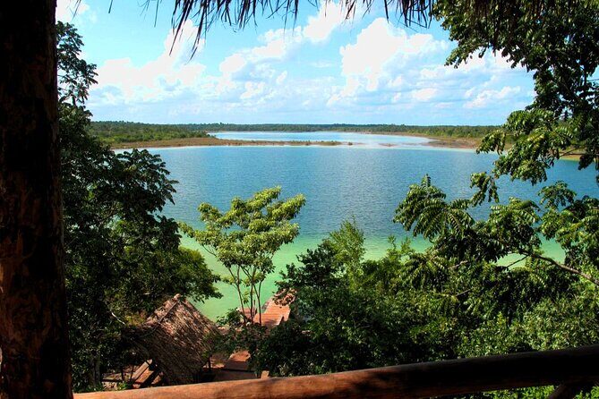 Zip lining and Canoe Monkey jungle in Tulum - Cenote rappel and sacred cenote swim: the cool-down portion