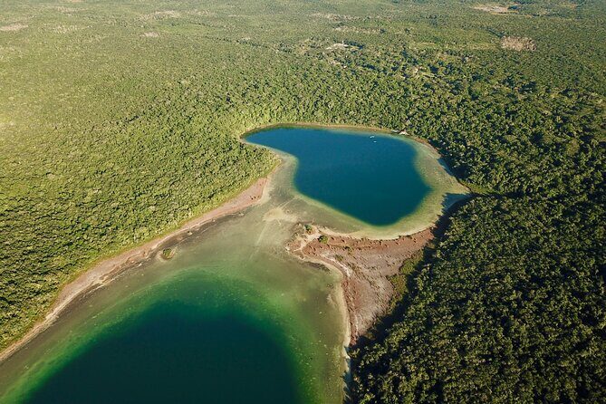Zip lining and Canoe Monkey jungle in Tulum - Punta Laguna Nature Reserve: spider monkeys and Mayan jungle energy